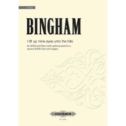 I lift up mine eyes unto the hills : Psalm 121, (with optional parts for a second SATB Choir and Organ)