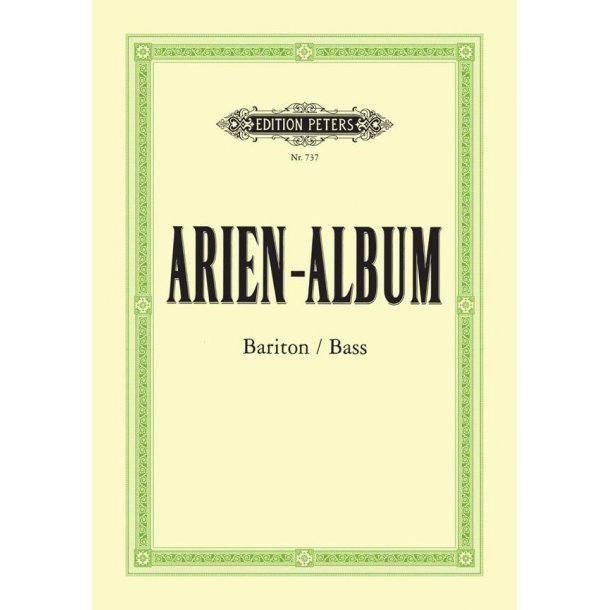 Arien Album Bariton(Bas)