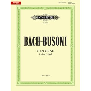 Chaconne In D Minor BWV 1004 For Piano : for Solo Violin