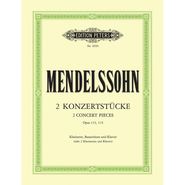 2 Konzertst&uuml;cke Op.113, 114