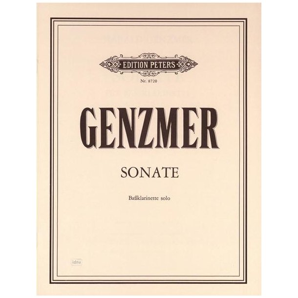 Sonata for Bass Clarinet : (1984, revised 1986)