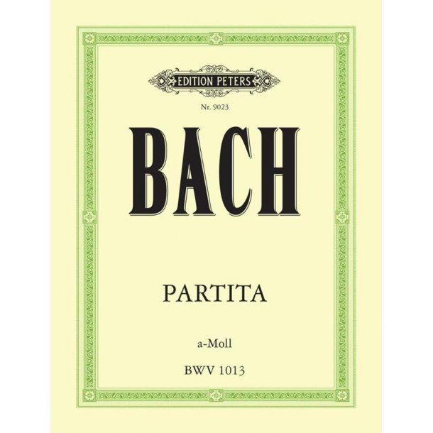 Partita A Bwv1013