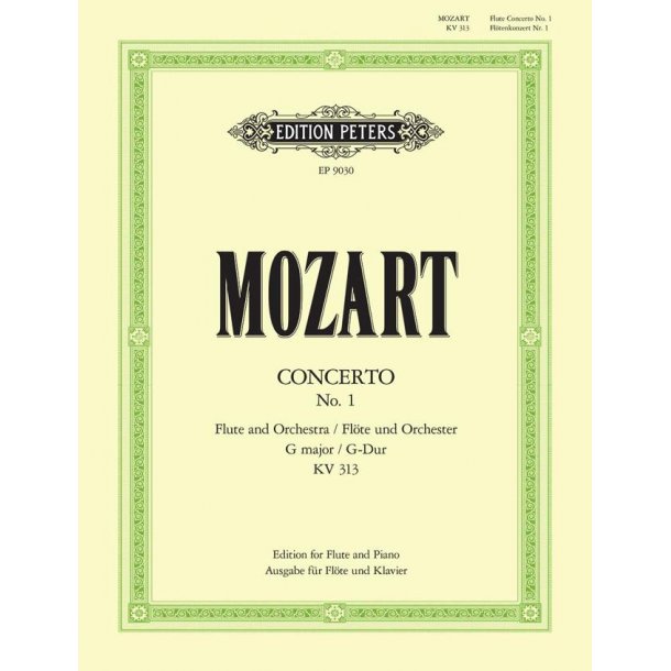Flute Concerto In G KV313