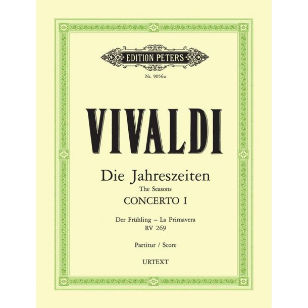 The Four Seasons, Concerti Op. 8 Spring RV269 : No. 1 in E RV269