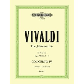 The Four Seasons, Concerti Op. 8 Winter RV297 : No. 4 in F minor RV297 Winter