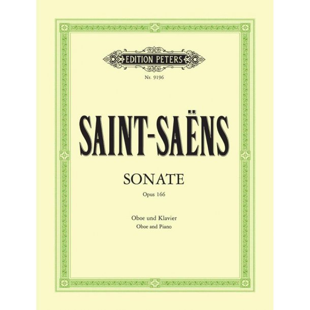 Sonata For Oboe And Piano Op.166