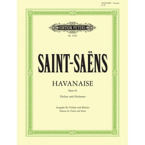 Havanaise Op.83