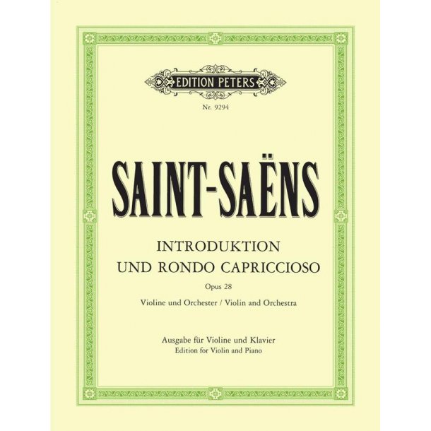 Introduction And Rondo Capriccioso Op.28