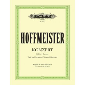 Konzert Für Viola und Orchester : D-Dur (without CD)
