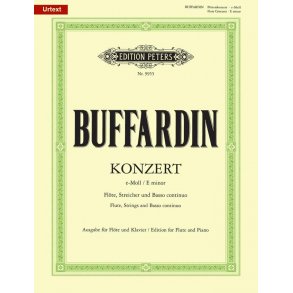 Konzert für Flöte, Streicher und BC e-Moll