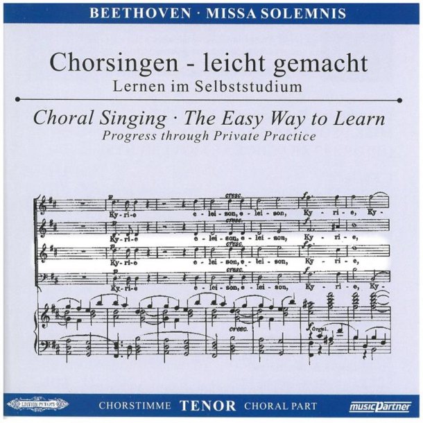 Missa Solemnis D-dur Op. 123 : Tenor