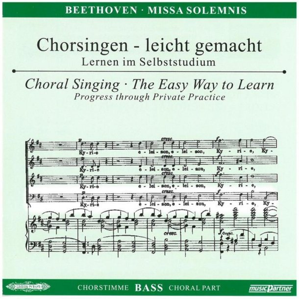 Missa Solemnis D-dur Op. 123 : Bass