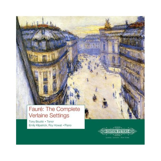 The Complete Verlaine Settings : Tony Boutt&eacute; (tenor), Emily Kilpatrick, Roy Howat (piano)