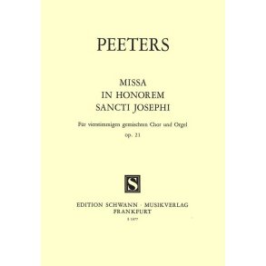 Missa In Honori St.Josephi Op.21
