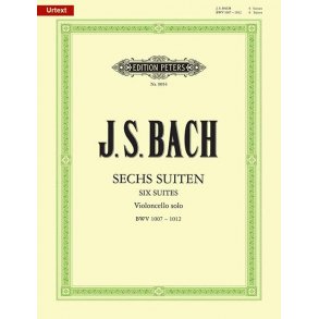 Bach Sticky Notes : Six Suites for Violoncello solo, BWV 1007–1012