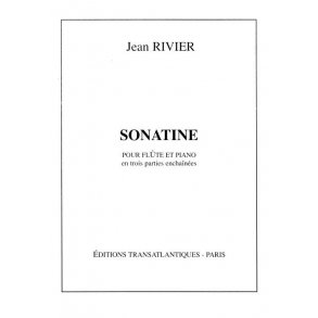 Jean Rivier: Sonatine
