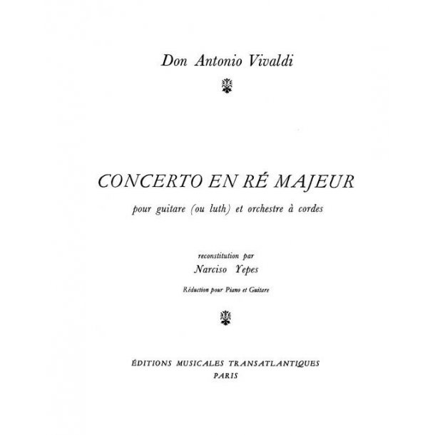 Antonio Vivaldi: Concerto En R Majeur
