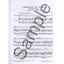 Jean Francaix: L'Horloge De Flore
