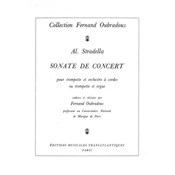 Alessandro Stradella: Sonate De Concert