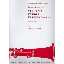 Jacques Lancelot: 26 Etudes lmentaires