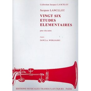 Jacques Lancelot: 26 Etudes lmentaires