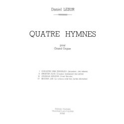Daniel Lesur: 4 Hymnes