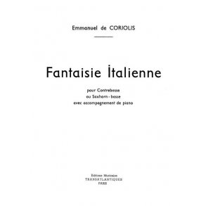 Coriolis De: Fantaisie Italienne