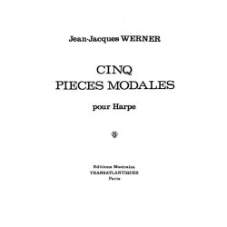 Jean Jacques Werner: 5 Pices Modales
