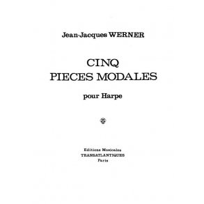 Jean Jacques Werner: 5 Pices Modales