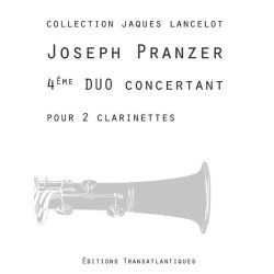 Joseph Pranzer: 4me Duo Concertant
