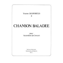 Yvonne Desportes: Chanson Ballade