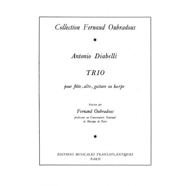 Antonio Diabelli: Trio