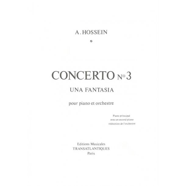 Andr Hossein: "Concerto N3 ""Una Fantasia"""