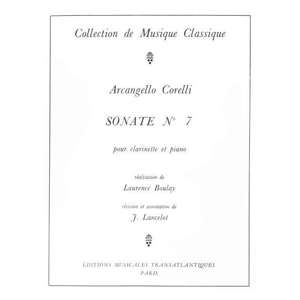 Archangelo Corelli: Sonate N7
