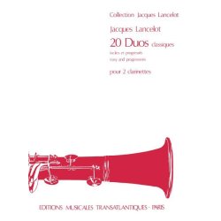 Jacques Lancelot: 20 Duos Classiques