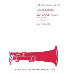 Jacques Lancelot: 20 Duos Classiques