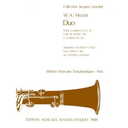 Wolfgang Amadeus Mozart: Duo K 423 N1