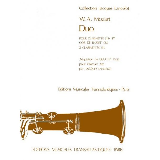 Wolfgang Amadeus Mozart: Duo K 423 N&deg;1