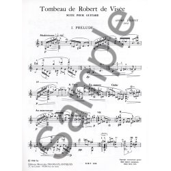 Andr Jolivet: Tombeau De Robert De Visee