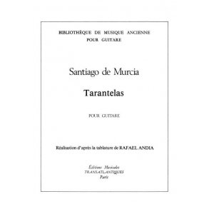 Santiago De   Murcia: Tarentelas
