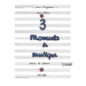 Jean Wiener: 3 Moments De Musique