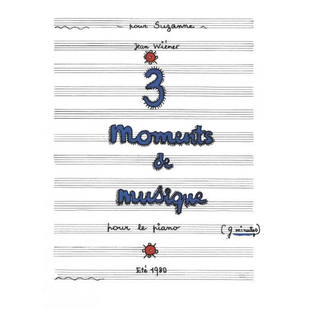 Jean Wiener: 3 Moments De Musique