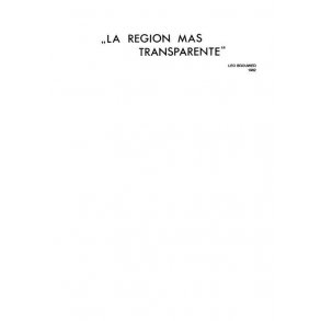 Leo Brouwer: La Region Mas Transparente