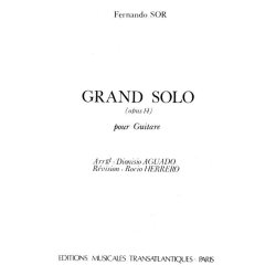 Fernando Sor: Grand Solo Op.14