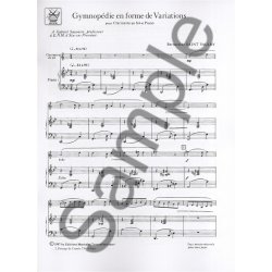 Bernard De Saint-Vaulry: Gymnopdie En Forme De Variations