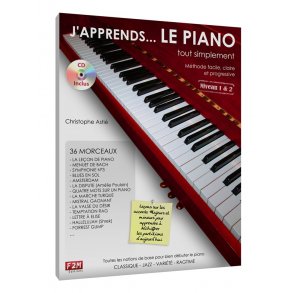 J'apprends le Piano Tout simplement Vol.1 (Livre/CD)