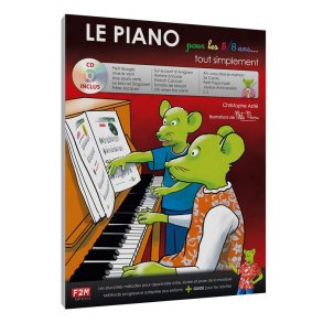 Le Piano pour les 5/8 ans Tout simplement (Livre/CD)