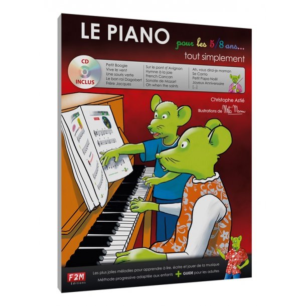 Le Piano pour les 5/8 ans Tout simplement (Livre/CD)