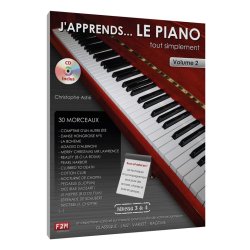 J'apprends le Piano Tout simplement Vol.2 (Livre/CD)