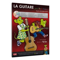 La Guitare pour les 6/9 ans Tout simplement (Livre/CD)